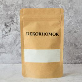 Hófehér dekorhomok